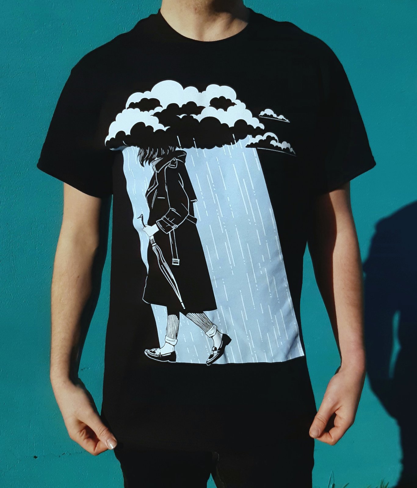 Catharsis - Limited Edition T-shirt - Blue on Black | This Is Friz