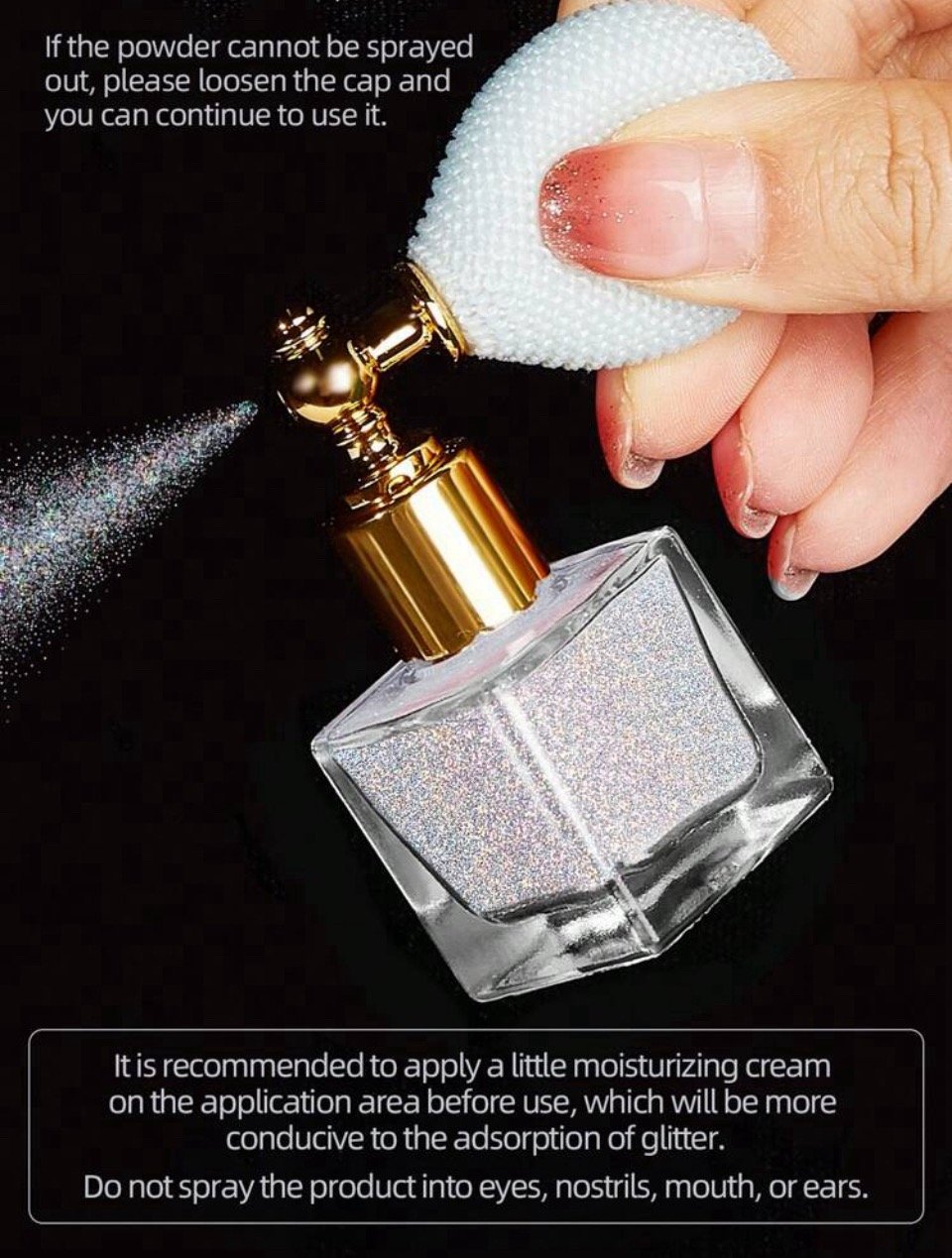 Image of Glitter Body Spray Atomiser