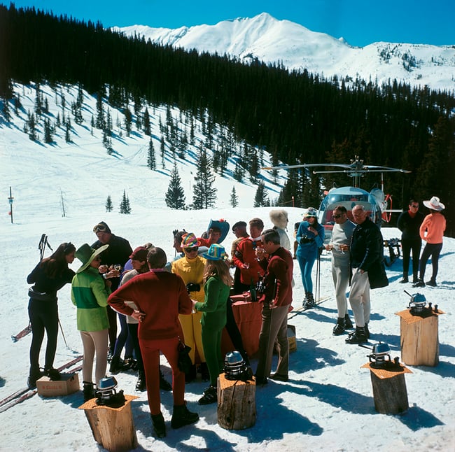 Snow mass Picnic, C-Type Print