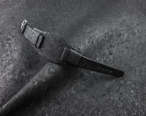 Image of Black Meterorite Cork Bund Strap 