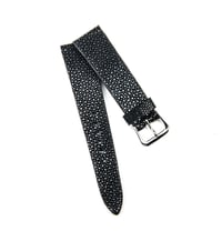 Image 1 of Black Stingray classic watch strap