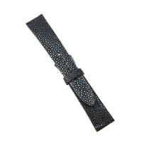 Image 2 of Black Stingray classic watch strap