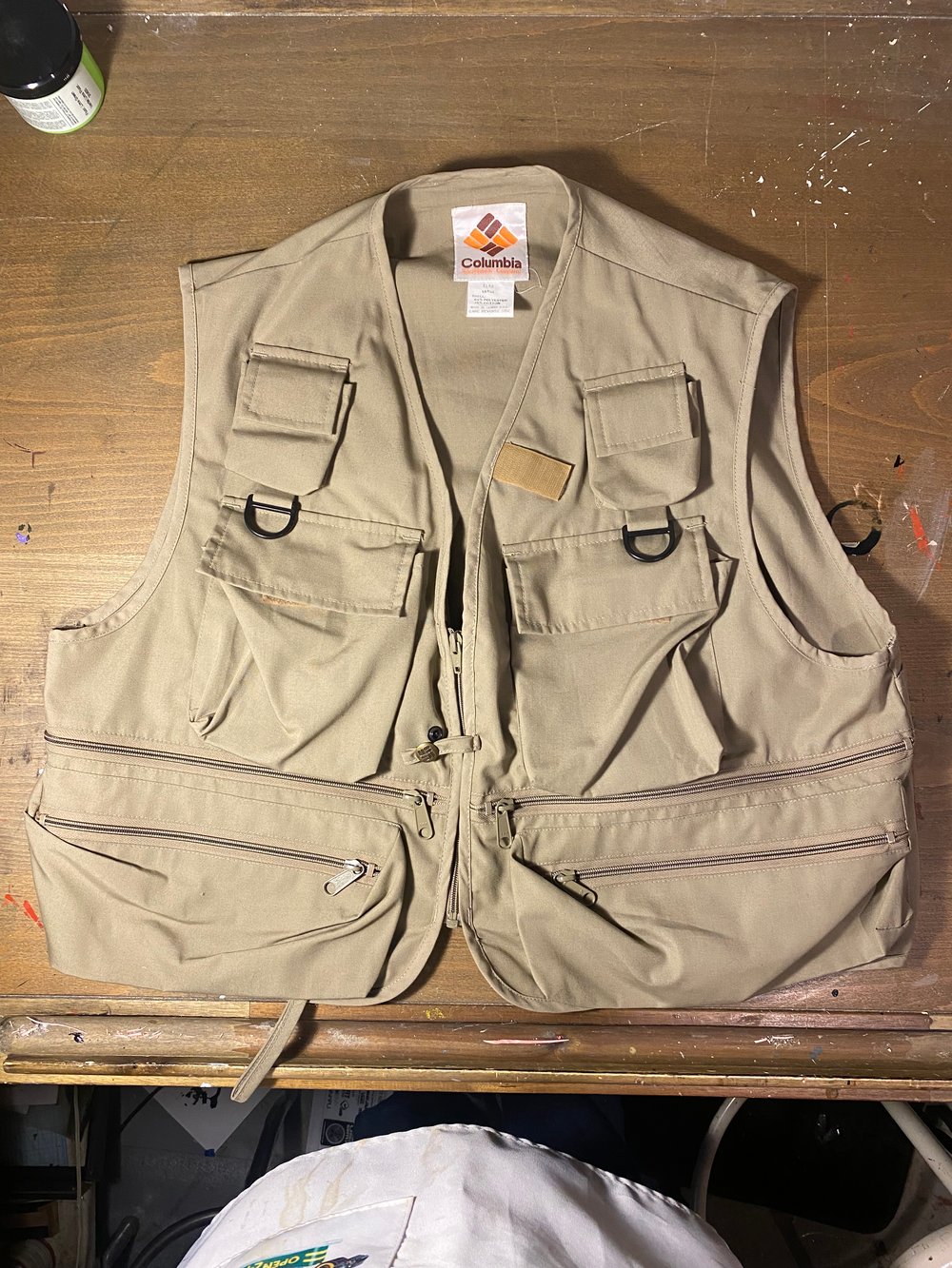 Fishtagram vintage Columbia fishing vest 