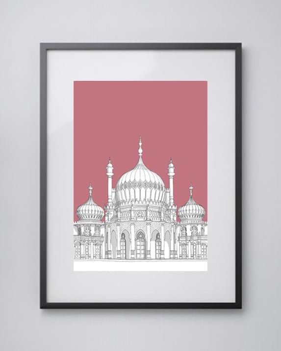 Brighton Pavilion Print