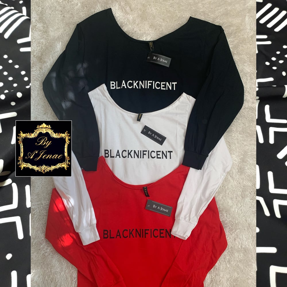 Image of BLACKNIFICENT Off-shoulder Top