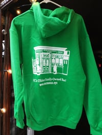 Image 2 of Green Zip Hoodie