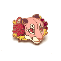 Image 1 of Pink Panther Glitter Pin