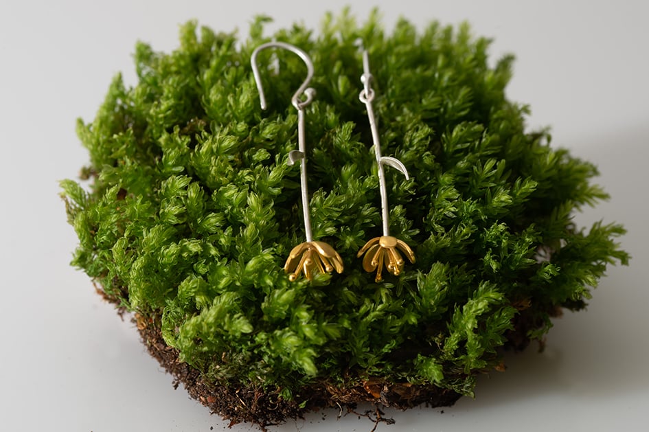 Image of Buttercup dangly earrings