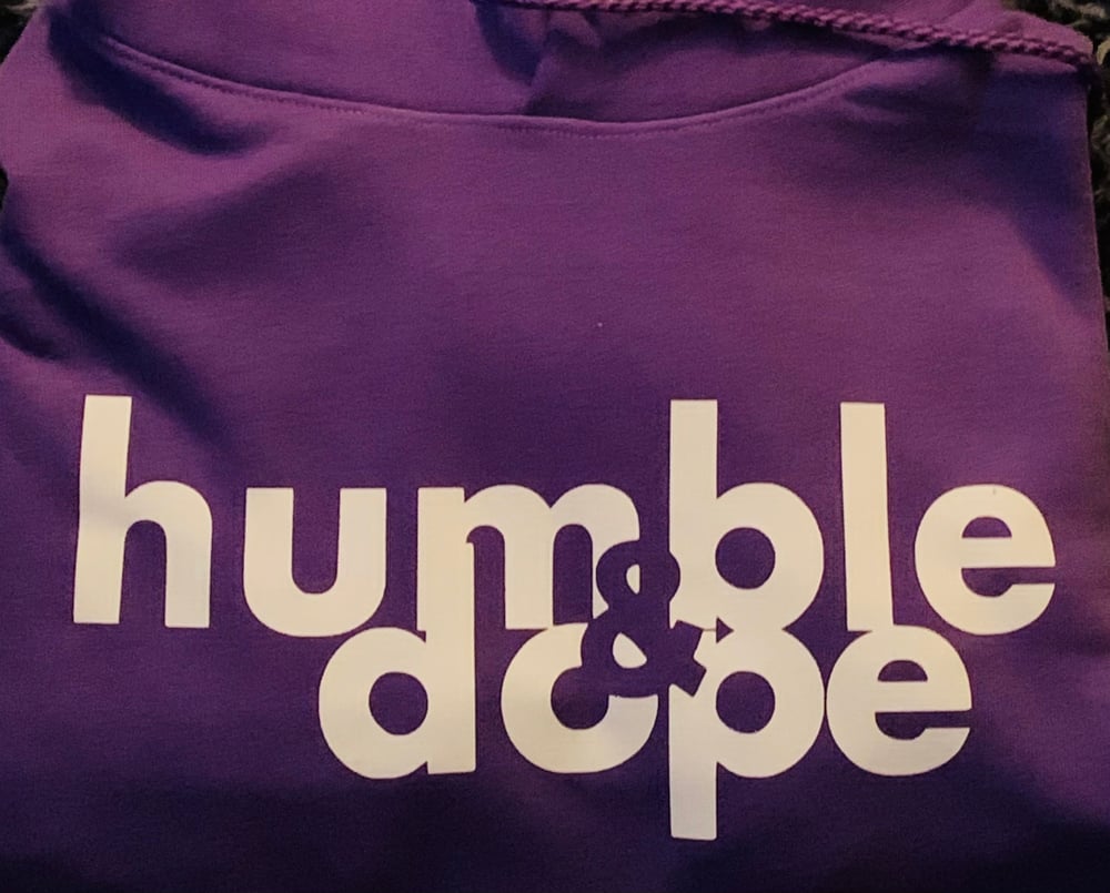 Image of Purple Humble and Dope Hoodie 