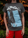 'Catharsis' Limited Edition T-Shirt - Blue on Grey