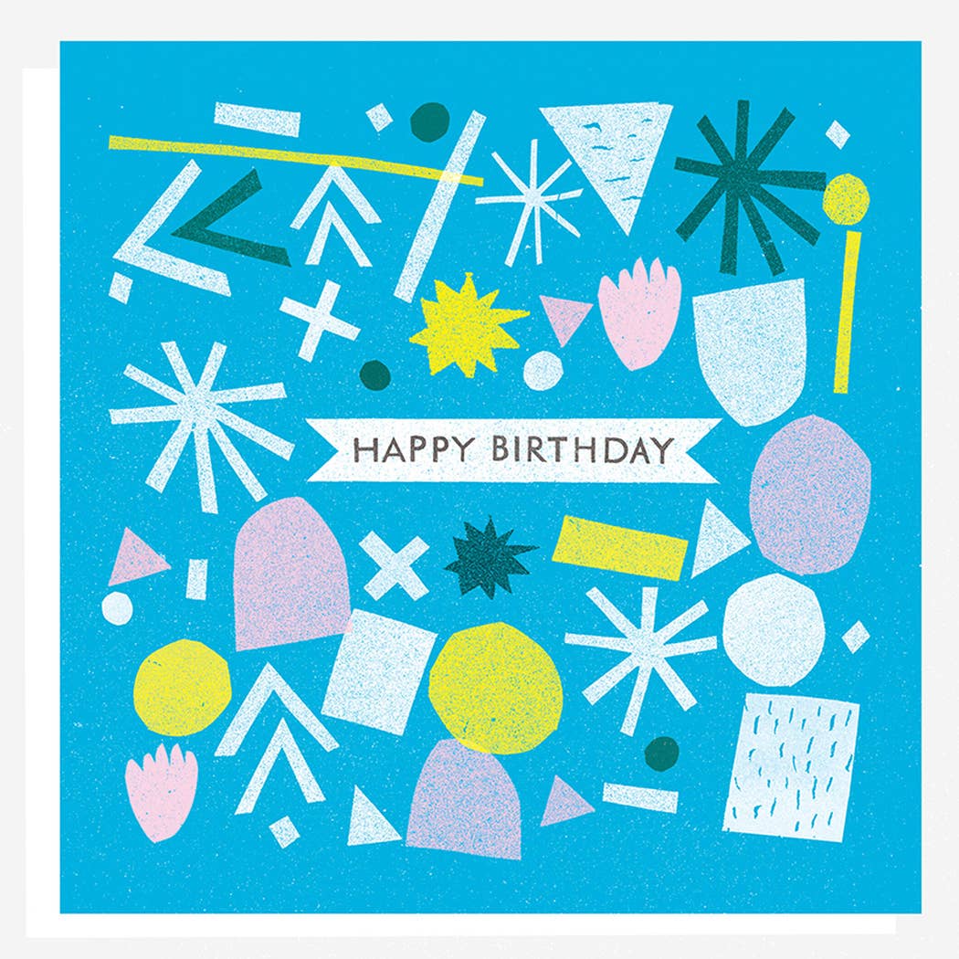 Image of Birthday Shapes Card