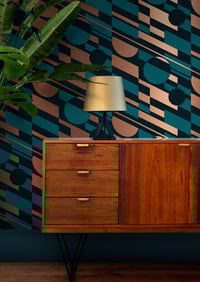 Image 1 of P.L.U.T.O. Wallpaper - Lido & Copper