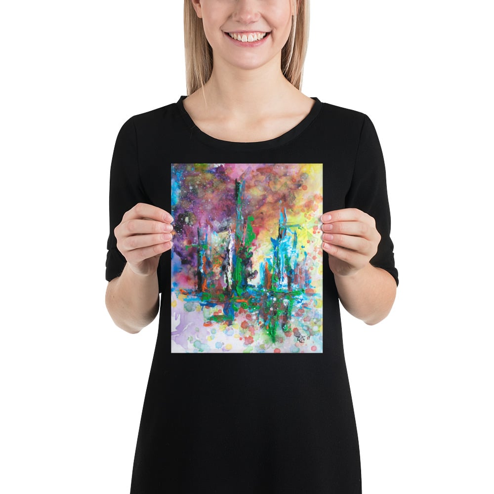 Image of ||| PRINT ||| - "This Started as Your Portrait, but I Wasn't Strong Enough to Keep it that way"