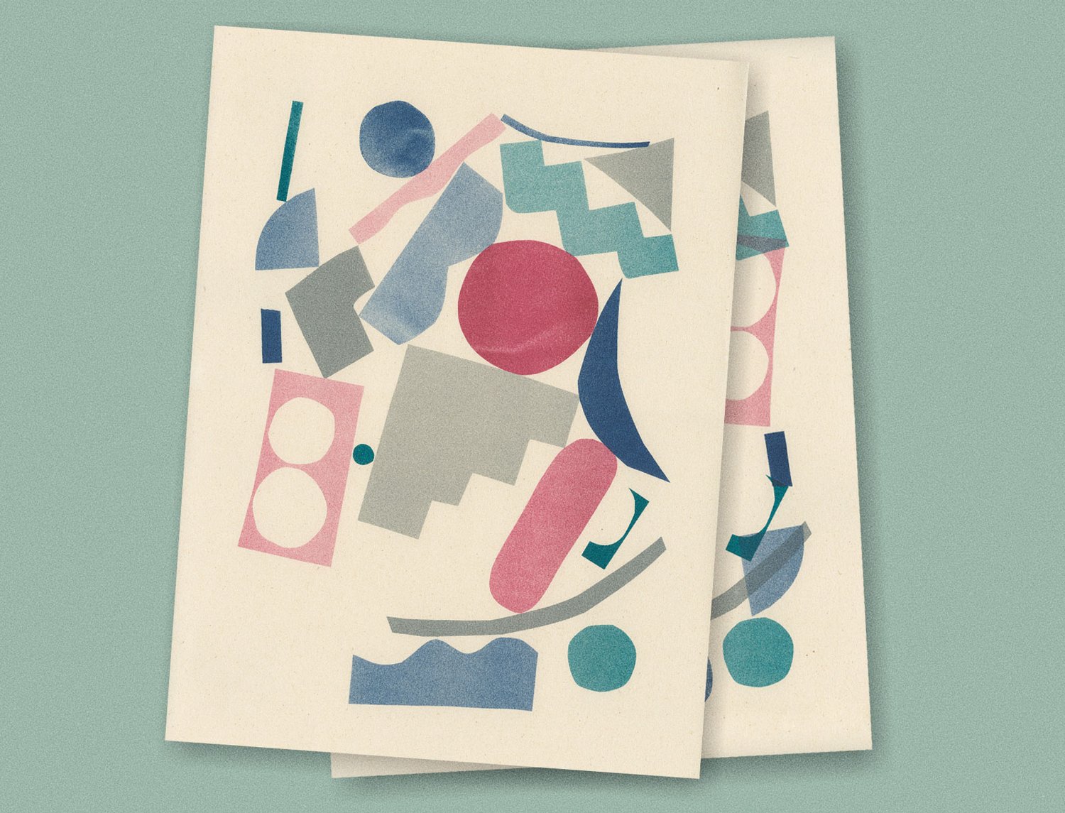 Image of COLOR SHAPES PRINT