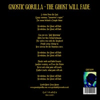 Image 3 of Gnostic Gorilla - The Ghost Will Fade Clear Square 7"