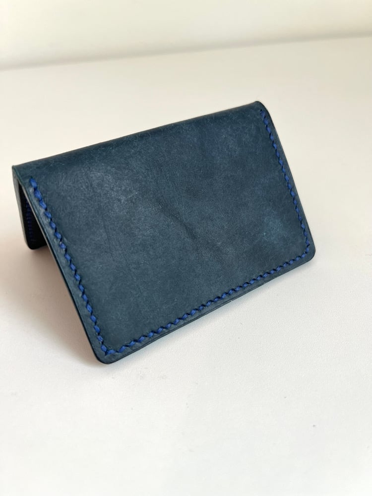 Image of Sapphire Pueblo Slim Bifold Cardholder 