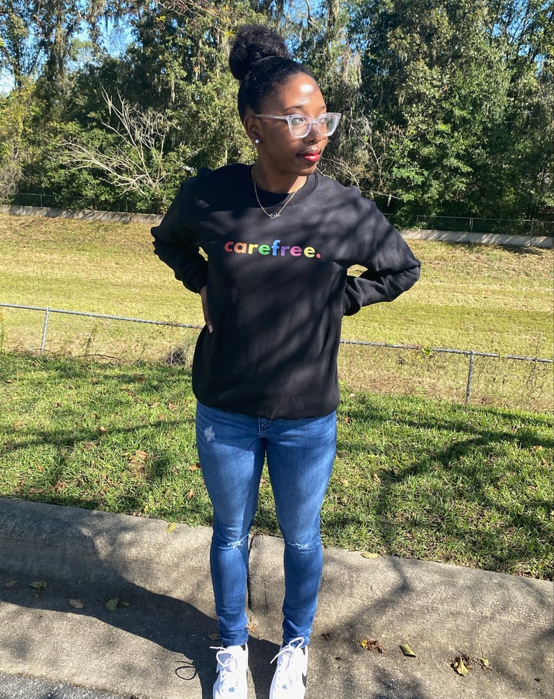 Image of Unisex Carefree Multicolor Sweatshirt