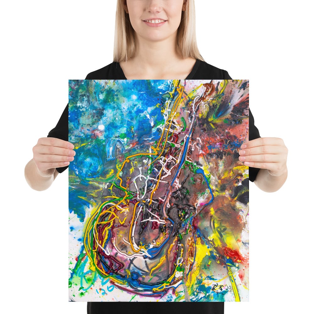 Image of ||| PRINT ||| - "Sometimes I Wish My Guitar Was a Spaceship"