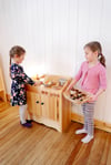 Play kitchen \ Cookstove  \ Wood \ Waldorf \ Montessori \  Mud Kitchen - FREE SHIPPING to Canada