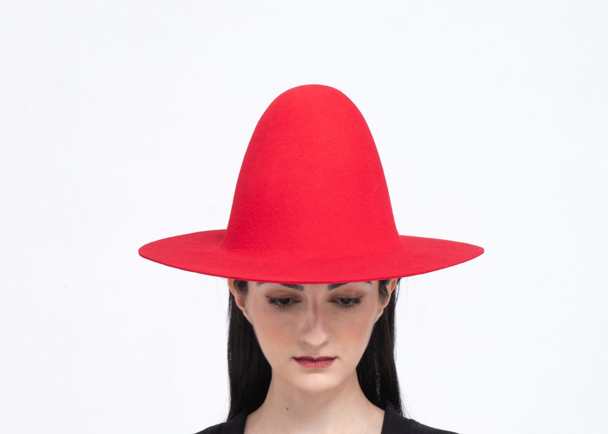 Image of Wool Brim Fedora Hat -  PLEASE INQUIRE