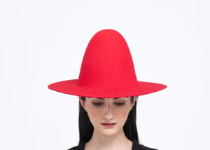 Image of Wool Brim Fedora Hat -  PLEASE INQUIRE