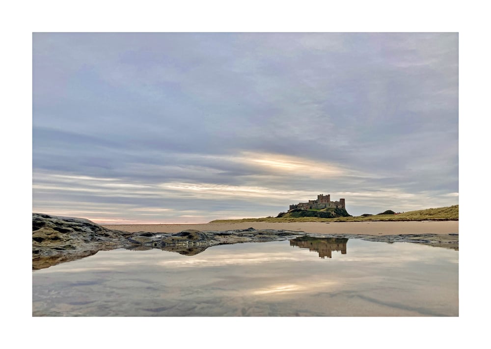 Reflection of Beautiful Bamburgh