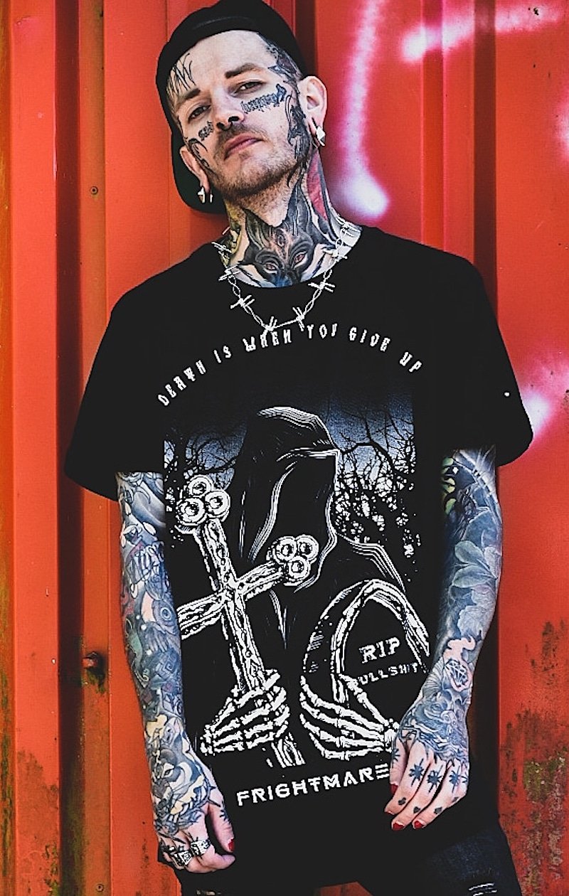 Image of DEATH IS WHEN YOU GIVE UP †