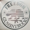 10" FREEDOM DECALS
