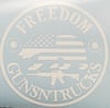 10" FREEDOM DECALS
