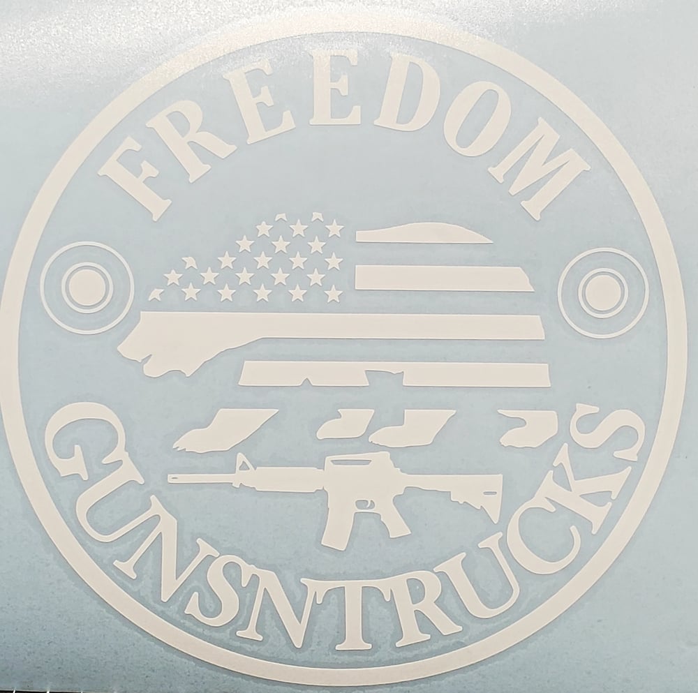10" FREEDOM DECALS