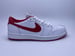 Image of AIR JORDAN 1 RETRO LOW OG "WHITE/RED"
