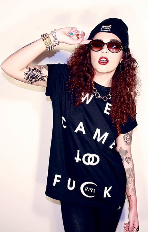 Image of WE CAME TO FUCK ✞