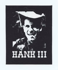 Hank III Punk Rock Canvas Patch