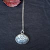 Dendritic Opal Egg Pendant 