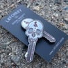 Skull Key Pin Silver