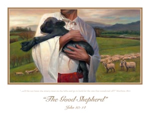 Image of 'The Good Shepherd' Print