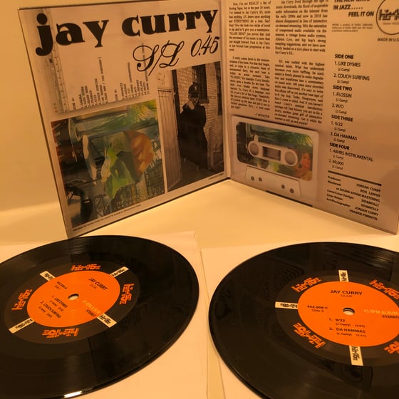 Image of Jay Curry - S/L 0.45 7” double vinyl record