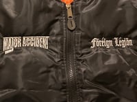 Image 2 of MAJOR ACCIDENT / FOREIGN LEGION BOMBER JACKET
