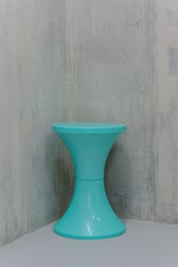Image 2 of Blue Retro Arcade stool (Pick up only)