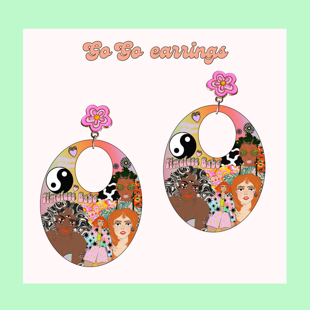 Image of Go Go Girl earrings