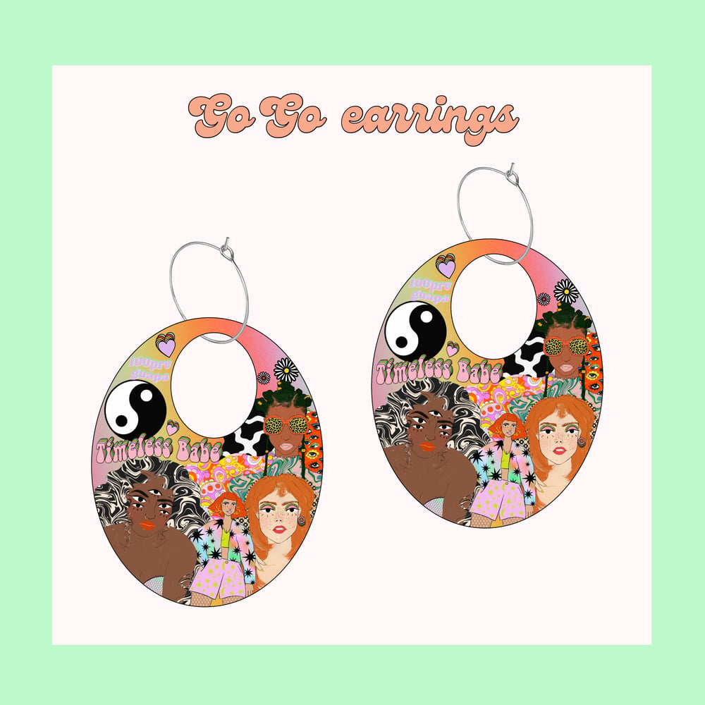 Image of Go Go Girl earrings