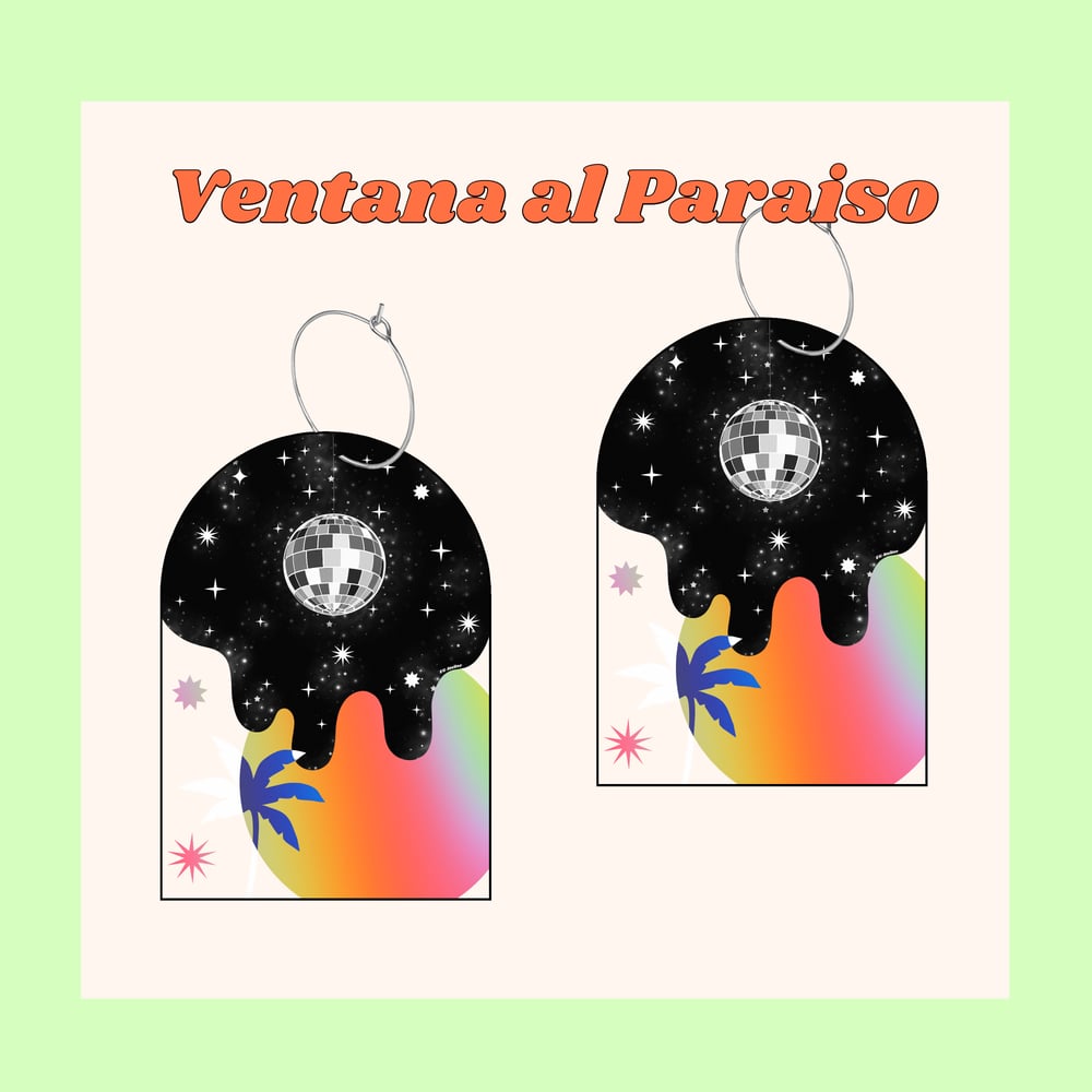 Image of Ventana al ParaÃ­so earrings