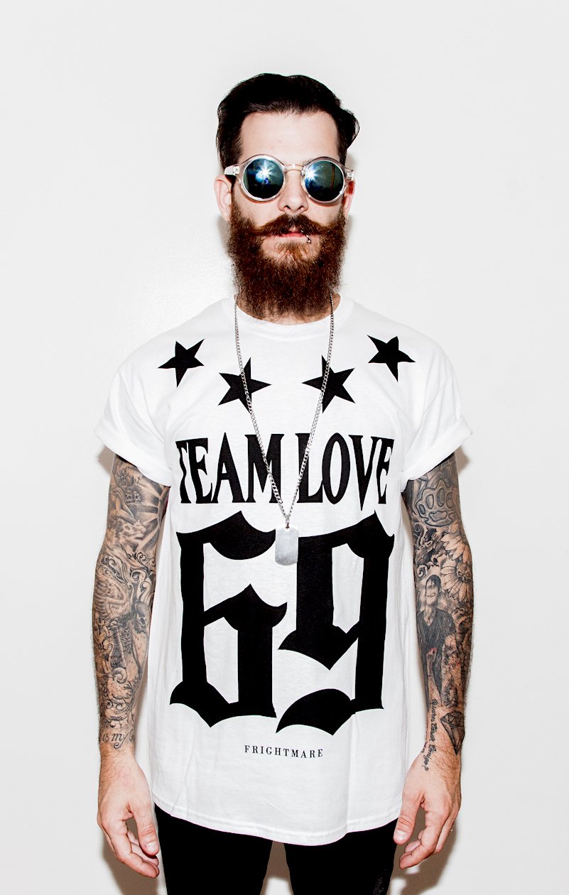 Image of TEAM LOVE 69 † White 