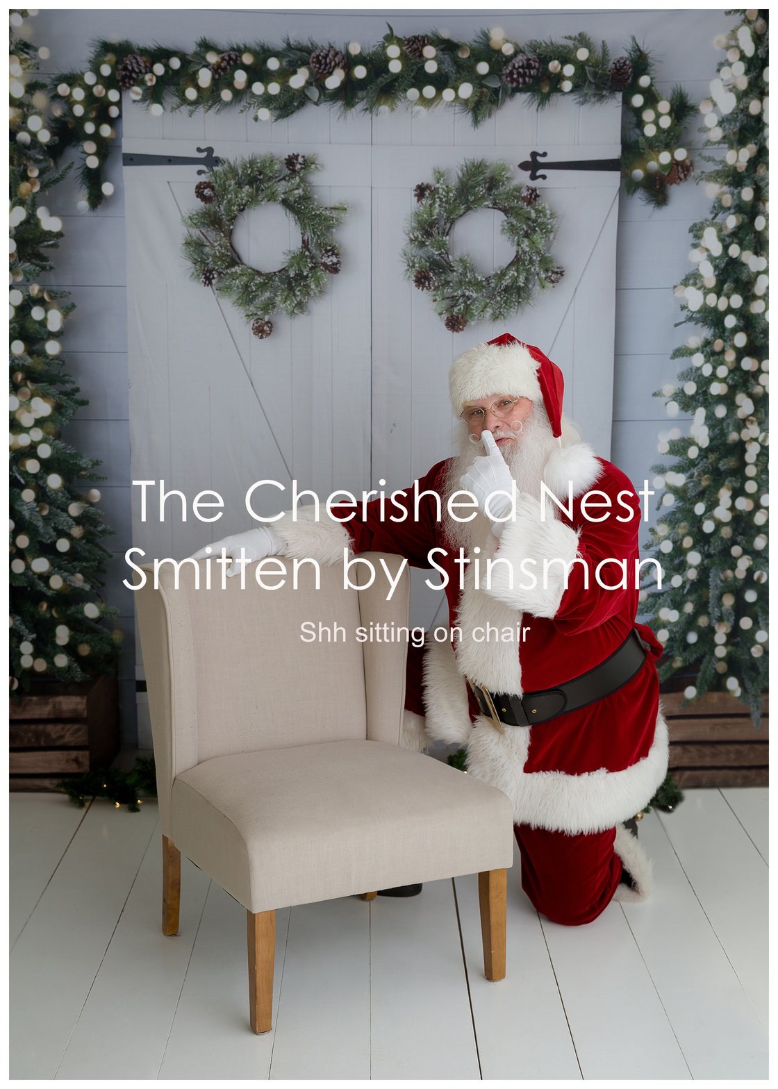 Image of Virtual Santa Digital Backdrop 3