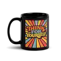 Image 5 of Think For Yourself Retro Mug – Vintage Coffee Mug