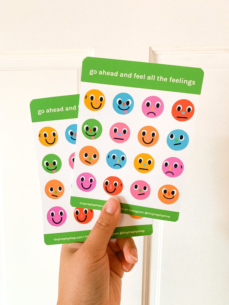 Go Ahead and Feel All the Feelings Sticker Sheet Image 3