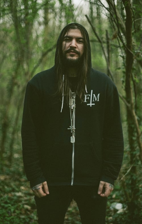 Image of CROSS ZIP HOODIE