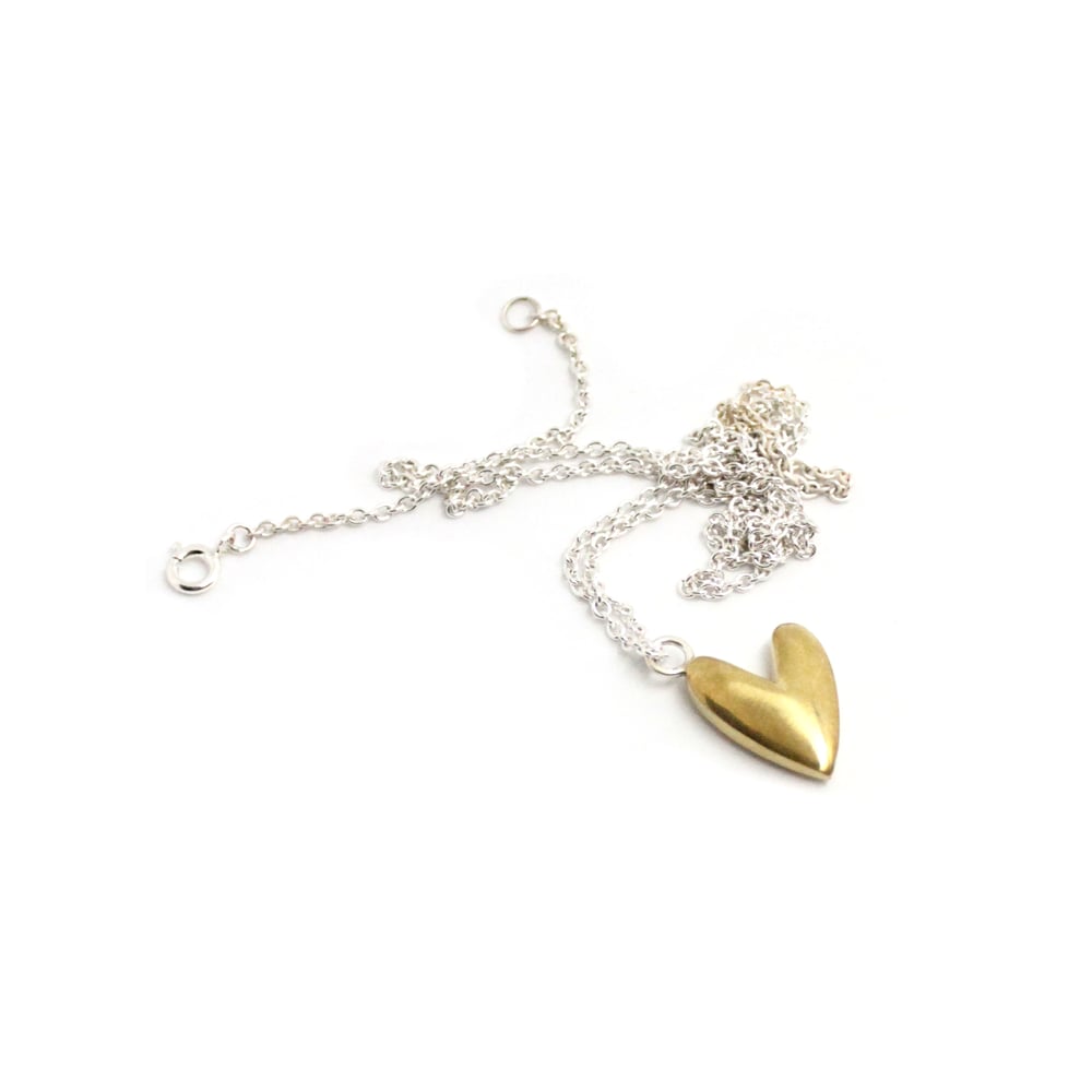 Image of CHUBBY HEART NECKLACE