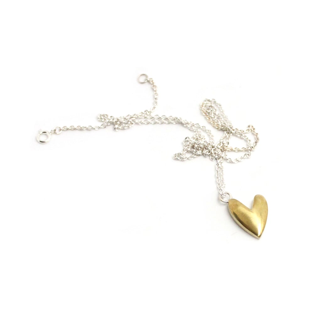 Image of CHUBBY HEART NECKLACE
