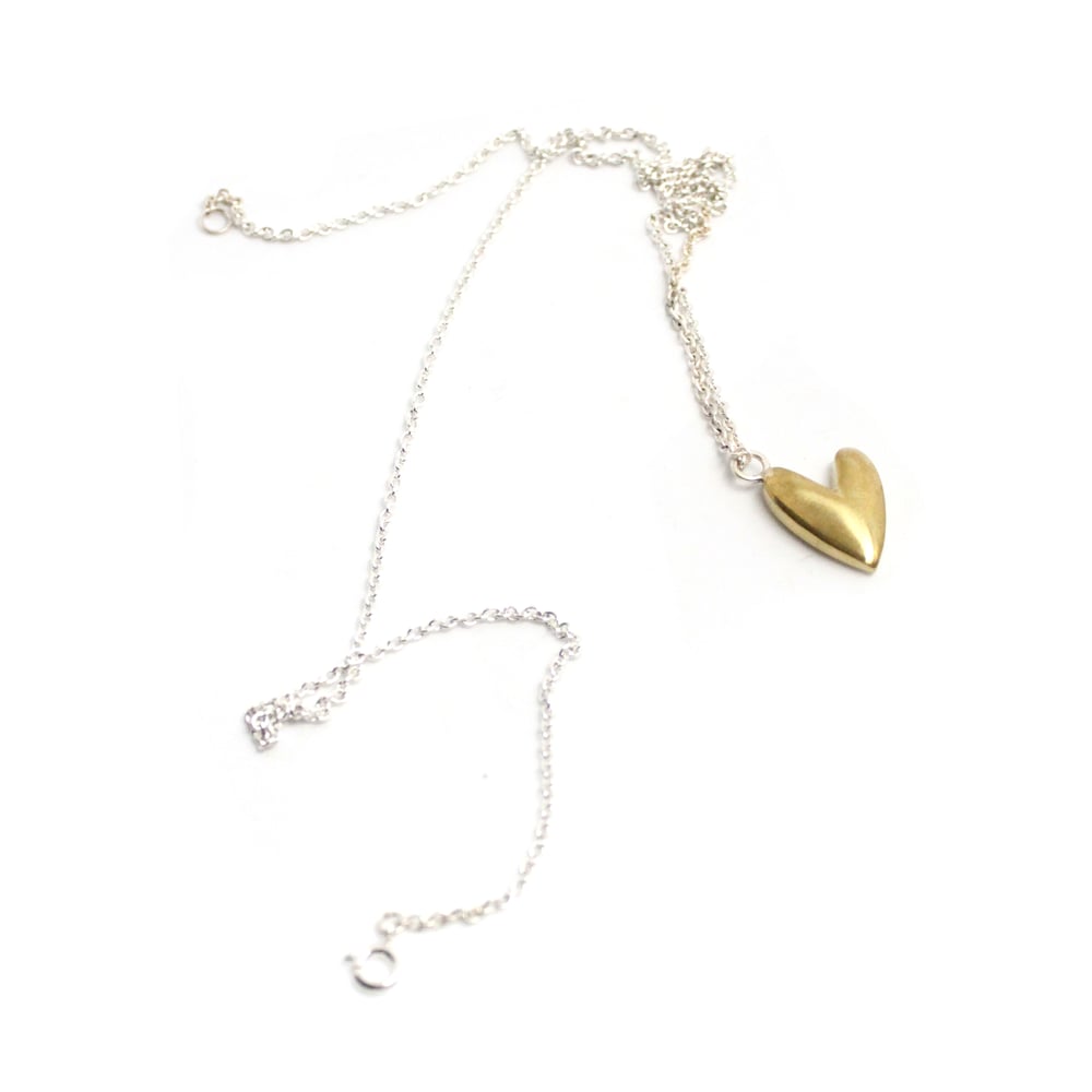 Image of CHUBBY HEART NECKLACE